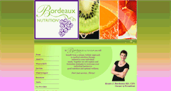 Desktop Screenshot of bordeauxnutrition.com
